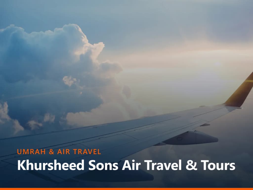 Khursheed Sons Air Travel & Tours — Travel website · SEO content